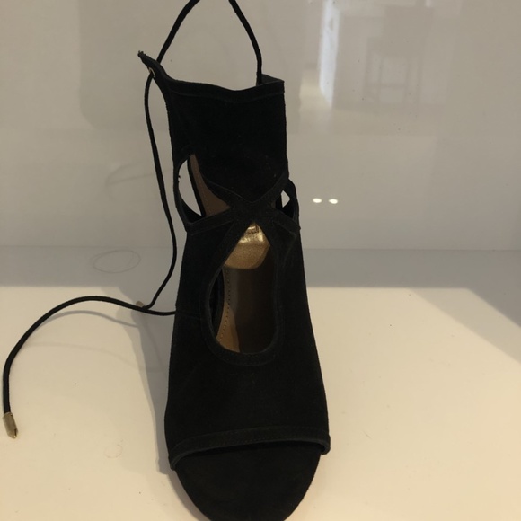 Aquazzura Sexy Thing Suede  Sandals - Picture 4 of 9